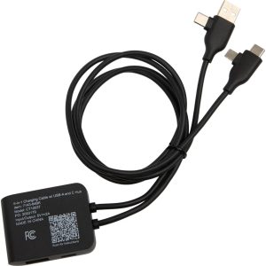 Câble de charge 5 en 1 avec hub USB-A/C
